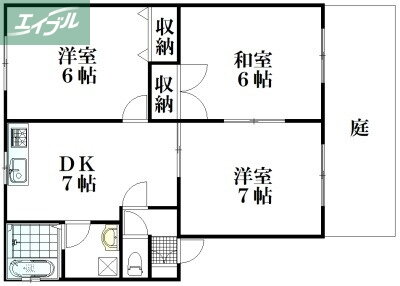 岡山県岡山市北区三野３ 法界院駅 3DK アパート 賃貸物件詳細