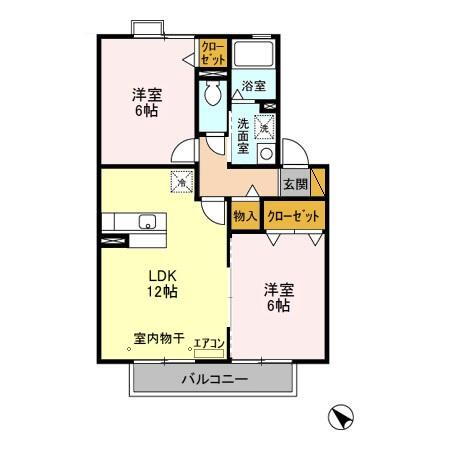 千葉県市原市八幡 八幡宿駅 2LDK アパート 賃貸物件詳細