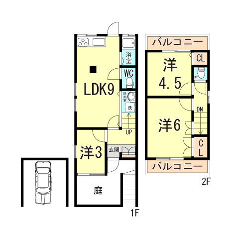 兵庫県神戸市長田区上池田１ 西代駅 3LDK 一戸建て 賃貸物件詳細