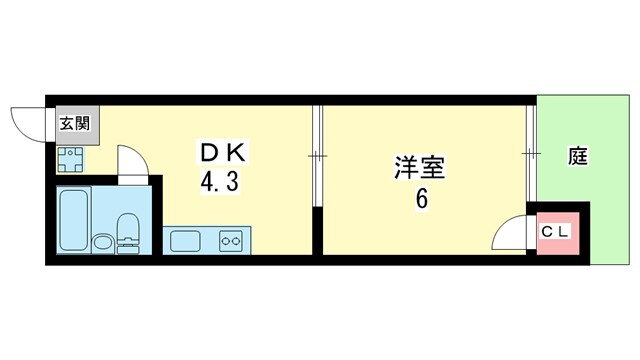 大阪府豊中市螢池中町４ 蛍池駅 1DK アパート 賃貸物件詳細
