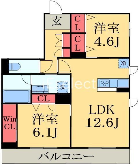 サリサ．ｉ 1階 2LDK 賃貸物件詳細