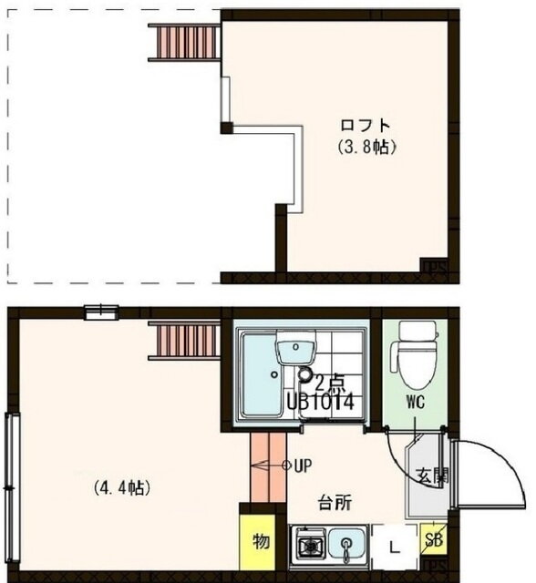 東京都足立区梅田２ 五反野駅 1K アパート 賃貸物件詳細