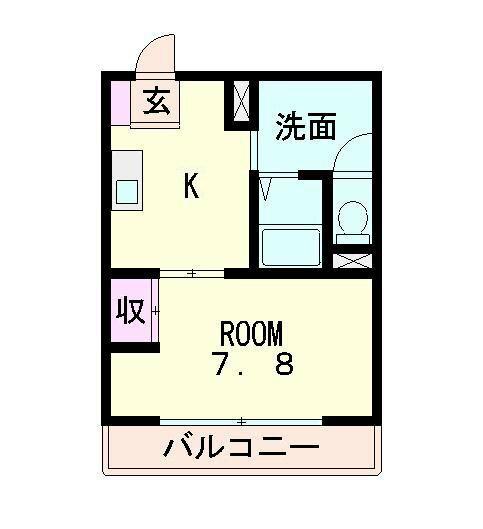 滋賀県東近江市八日市本町 八日市駅 1K アパート 賃貸物件詳細