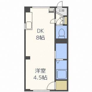 北海道札幌市北区北三十条西２ 北３４条駅 1DK マンション 賃貸物件詳細