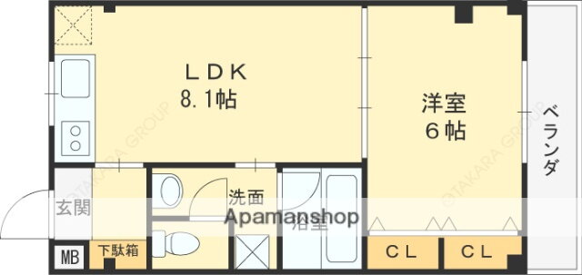 兵庫県西宮市深津町 西宮北口駅 1LDK マンション 賃貸物件詳細