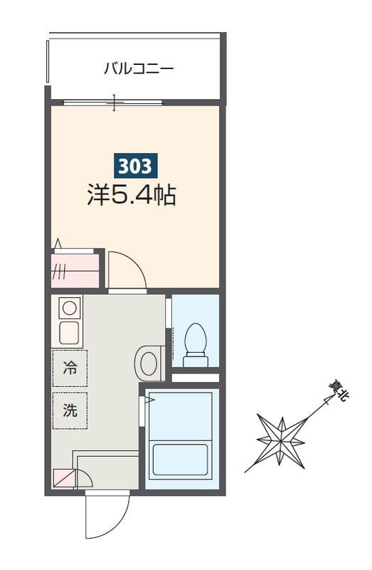 神奈川県川崎市麻生区百合丘３ 新百合ヶ丘駅 1K アパート 賃貸物件詳細