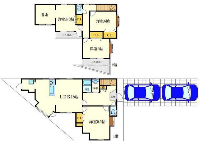 大阪府箕面市石丸２ 箕面萱野駅 4SLDK 一戸建て 賃貸物件詳細