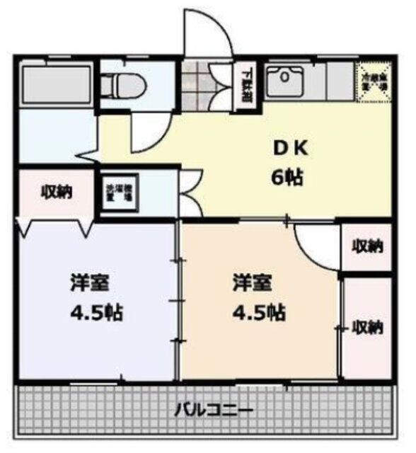 東京都狛江市和泉本町４ 狛江駅 2DK マンション 賃貸物件詳細