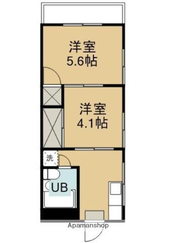 千葉県市川市福栄３ 南行徳駅 2K アパート 賃貸物件詳細