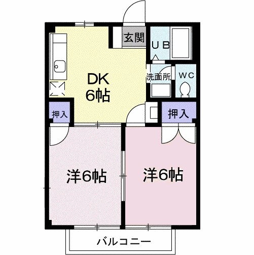 徳島県徳島市津田本町３ 徳島駅 2DK アパート 賃貸物件詳細