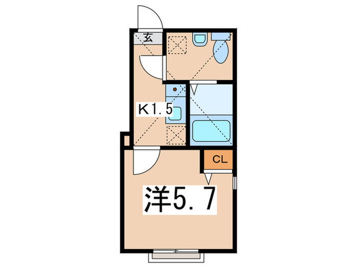 神奈川県横浜市神奈川区七島町 子安駅 1K アパート 賃貸物件詳細