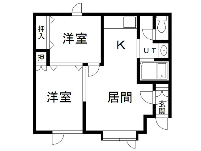 ドゥエリングハウス永山 2階 2LDK 賃貸物件詳細
