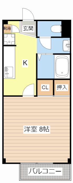 滋賀県長浜市勝町 田村駅 1K アパート 賃貸物件詳細