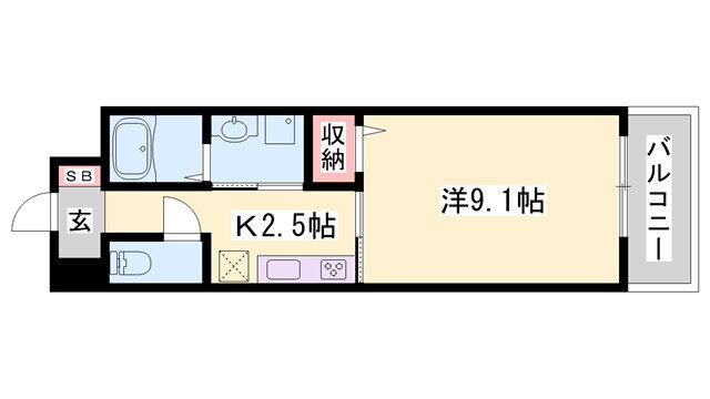 ポーシェガーデン３ 3階 1K 賃貸物件詳細