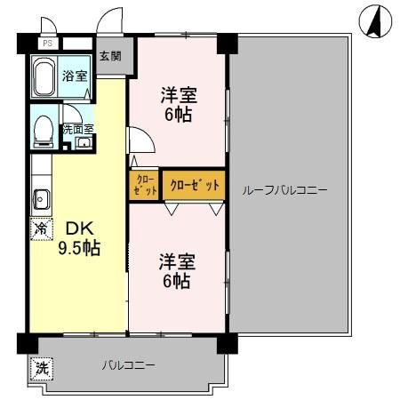 大阪府豊中市寺内２ 緑地公園駅 2DK マンション 賃貸物件詳細