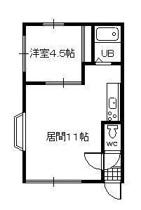 北海道旭川市大雪通９ 旭川駅 1LDK アパート 賃貸物件詳細