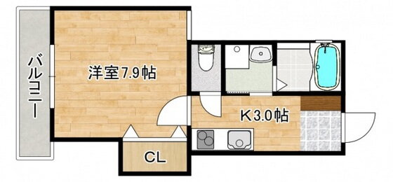 広島県広島市南区宇品御幸２ 宇品二丁目駅 1K アパート 賃貸物件詳細