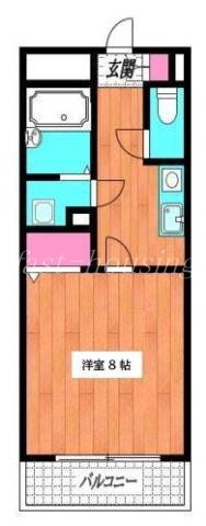 東京都三鷹市上連雀３ 武蔵境駅 1K マンション 賃貸物件詳細