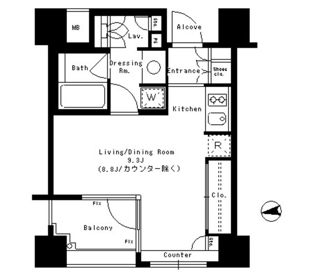 東京都新宿区水道町 江戸川橋駅 ワンルーム マンション 賃貸物件詳細