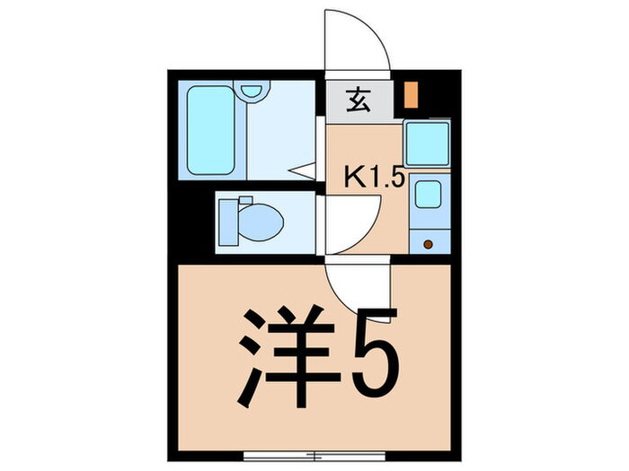 神奈川県横浜市神奈川区入江１ 大口駅 1K アパート 賃貸物件詳細