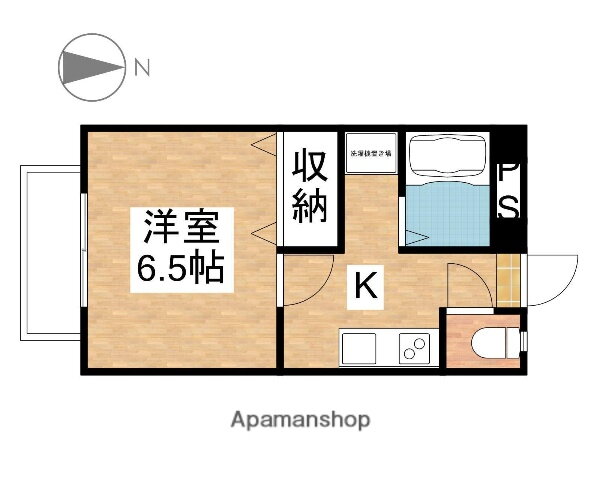 岡山県岡山市中区門田屋敷４ 門田屋敷駅 1K マンション 賃貸物件詳細