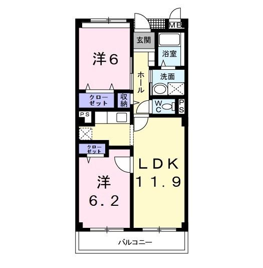 茨城県神栖市平泉 鹿島神宮駅 2LDK マンション 賃貸物件詳細