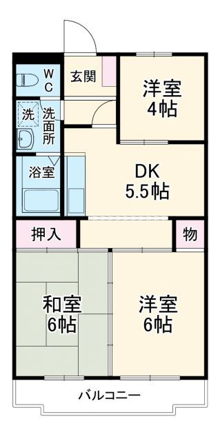 神奈川県横浜市泉区西が岡２ 弥生台駅 3DK マンション 賃貸物件詳細