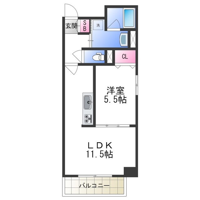 大阪府大阪市平野区背戸口３ 平野駅 1LDK マンション 賃貸物件詳細