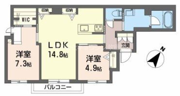 大阪府吹田市岸部中４ 岸辺駅 2LDK マンション 賃貸物件詳細