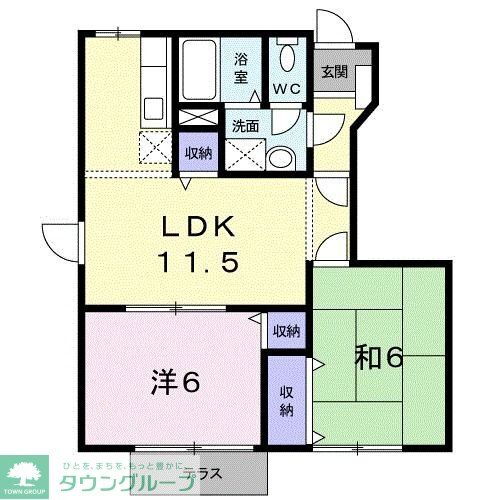 埼玉県日高市武蔵高萩１ 武蔵高萩駅 2LDK アパート 賃貸物件詳細