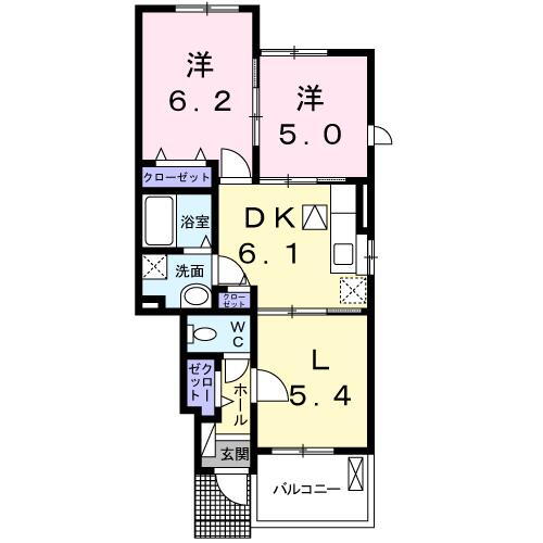 茨城県筑西市布川 川島駅 2LDK アパート 賃貸物件詳細