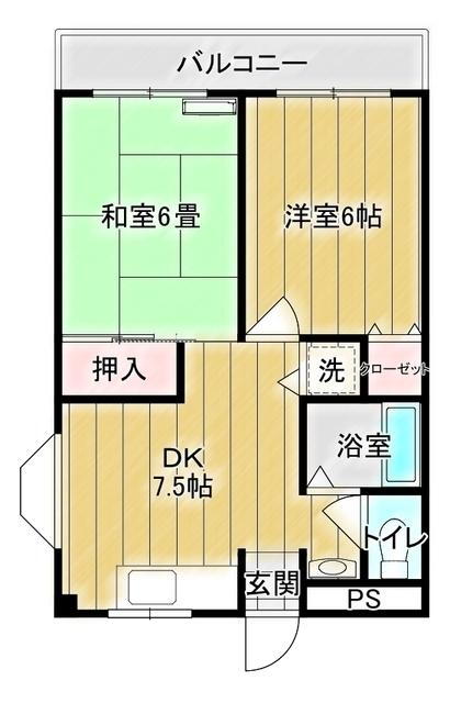 東京都足立区六木１ 北綾瀬駅 2DK マンション 賃貸物件詳細