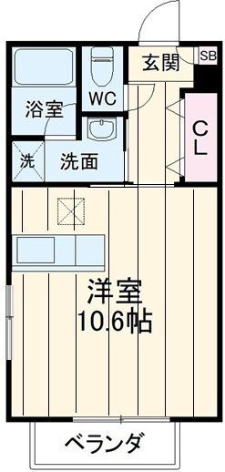 千葉県八千代市八千代台東４ 八千代台駅 1K アパート 賃貸物件詳細