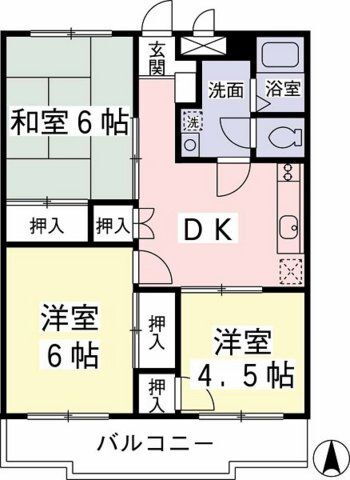 東京都府中市府中町３ 府中駅 2LDK マンション 賃貸物件詳細