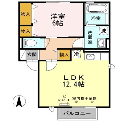 秋田県秋田市外旭川字三千刈 秋田駅 1LDK アパート 賃貸物件詳細