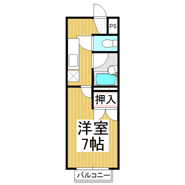 長野県長野市大字大豆島 長野駅 1K アパート 賃貸物件詳細