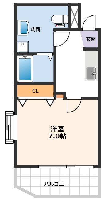 大阪府大阪市西区九条１ 九条駅 1K マンション 賃貸物件詳細