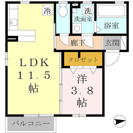 大阪府豊中市庄本町２ 神崎川駅 1LDK アパート 賃貸物件詳細