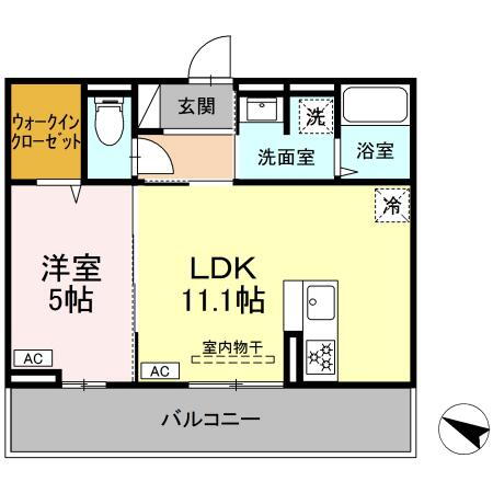 ＤーＲＯＯＭ薩摩川内西向田町 3階 1LDK 賃貸物件詳細