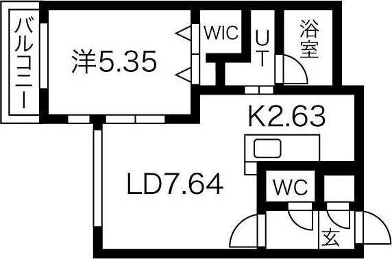 北海道札幌市中央区北九条西２１ 二十四軒駅 1LDK マンション 賃貸物件詳細