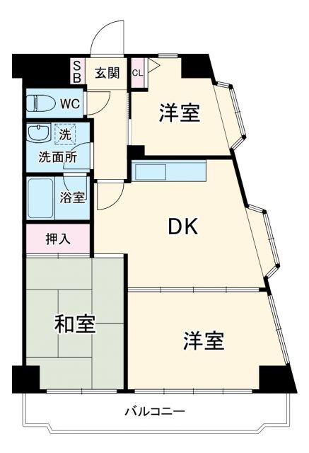 ライオンズマンション金沢八景第１２ 4階 3DK 賃貸物件詳細