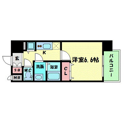 大阪府大阪市西区京町堀３ 阿波座駅 1K マンション 賃貸物件詳細