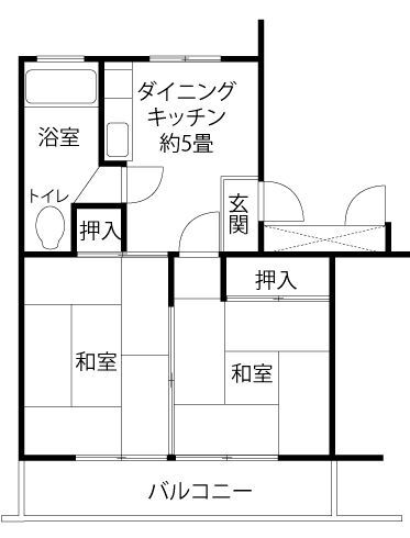 清瀬台田 5階 2DK 賃貸物件詳細