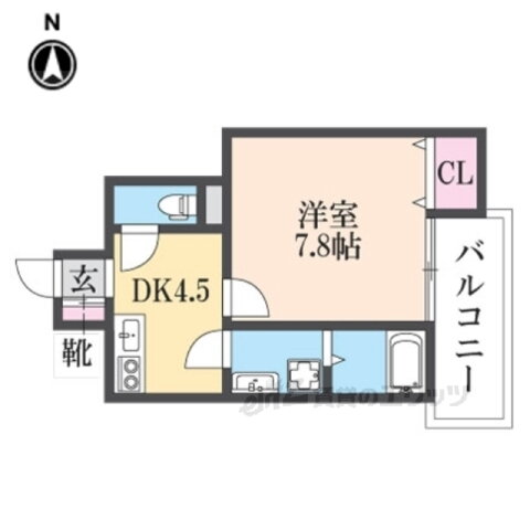 大阪府寝屋川市香里北之町 光善寺駅 1DK アパート 賃貸物件詳細