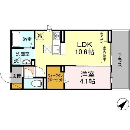 千葉県千葉市花見川区検見川町３ 新検見川駅 1LDK アパート 賃貸物件詳細