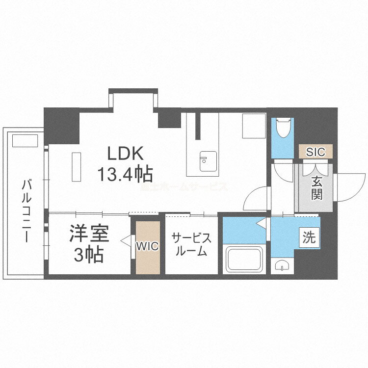 大阪府大阪市西区川口４ 九条駅 1SLDK マンション 賃貸物件詳細