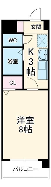 愛知県名古屋市港区小碓２ 港北駅 1K マンション 賃貸物件詳細