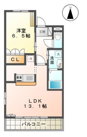 Ｏａｓｉｓ　Ｉｚｕｍｉ 2階 1LDK 賃貸物件詳細