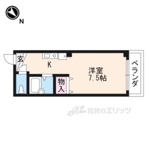 滋賀県草津市野路町 南草津駅 1K アパート 賃貸物件詳細