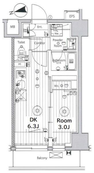 東京都台東区東上野６ 稲荷町駅 1DK マンション 賃貸物件詳細